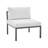 Sunnyside Modern Corner Patio Conversation Set with Table-1981636124