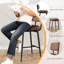 Counter Stool with Metal Frame