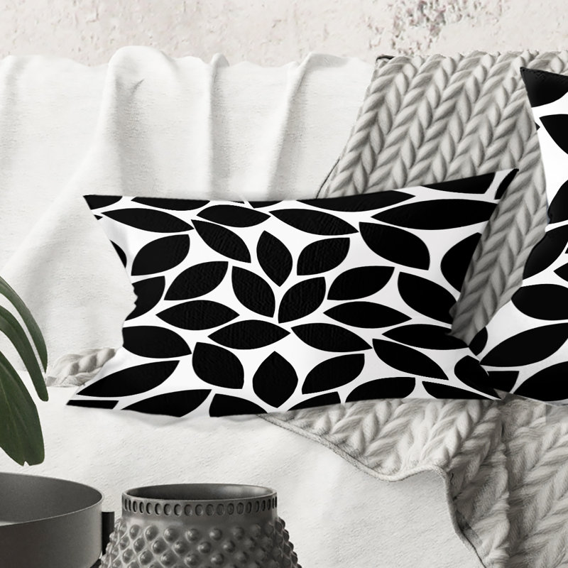 Coussin décoratif imprimé Mid-Century