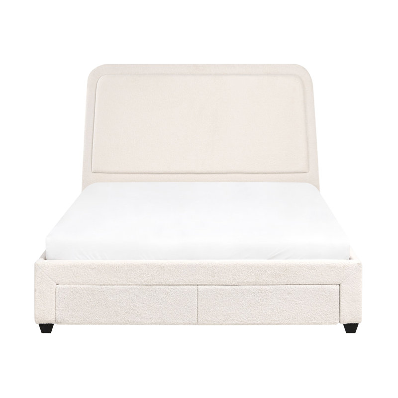 Upholstered Storage Bed, European Double (140 x 200 cm)