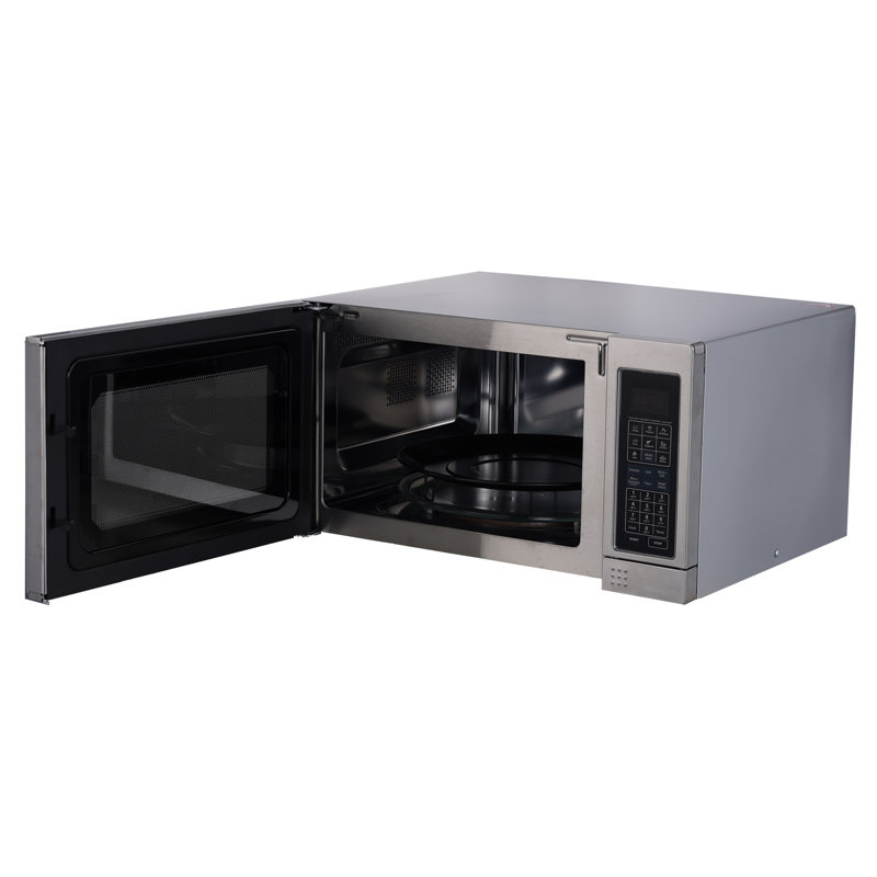 Micro-onde + four à convection + gril en acier inoxydable autoportant de 1,2 pi³