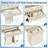 60'' Closet System with Tower Shelves for Walk-In Closet, Laundry Organizer With Hanging Rods-109906162