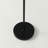Swoop 69 in. Modern LED Adjustable Floor Lamp with Black Metal Bowl Shade and Gold Accent, Bulb Included