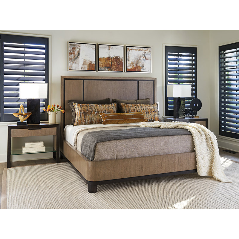 Zanzibar Cape Verde Panel Bed, California King