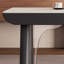 Bureau italien minimaliste: plateau en ardoise blanc mat-619321281