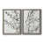Toile avec cadre gris
