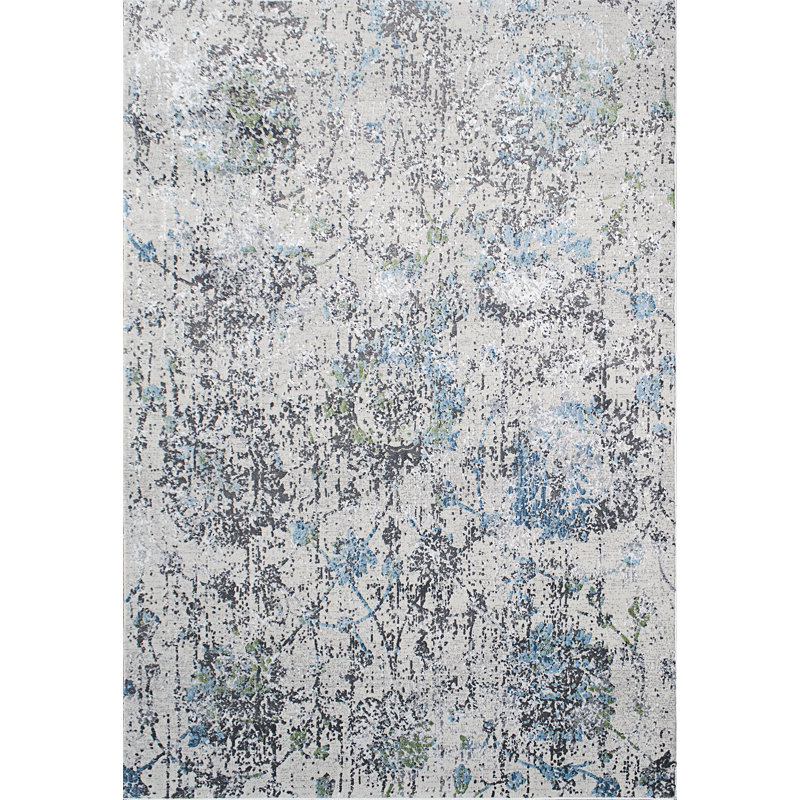 Tapis gris clair Lawnton, Rectangle 5 pi 3 po x 7 pi 7 po