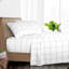 Ensemble de draps en microfibre géométrique-70214988-70214992