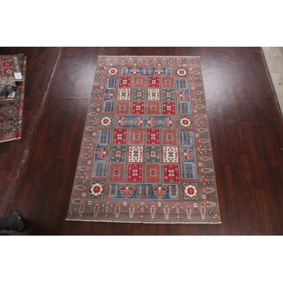 One-of-a-Kind 5'11" X 9'1" New Age Wool Area Rug in