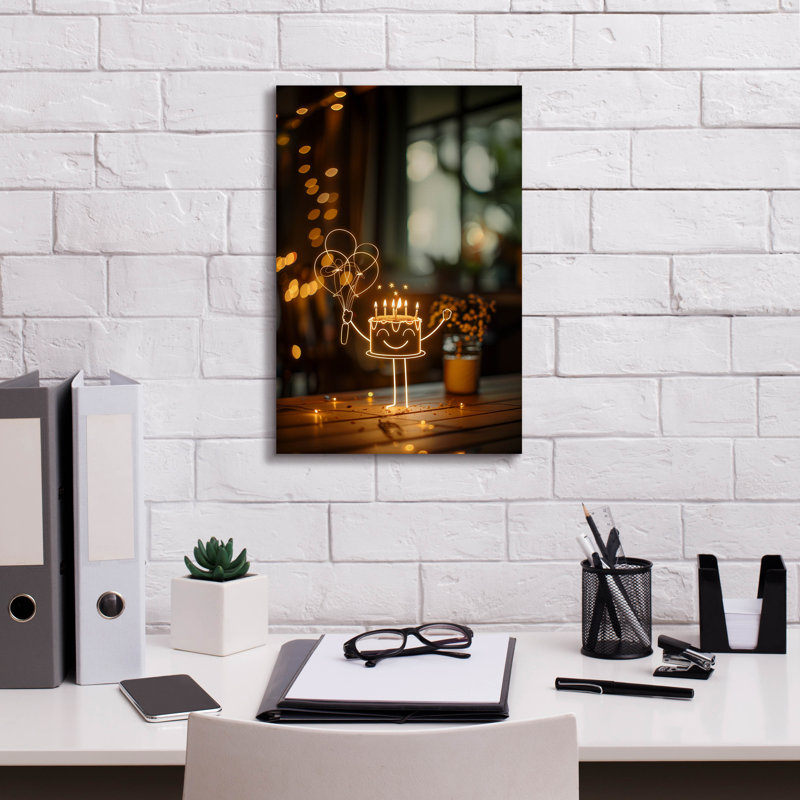 'Cake' by r3darch0n Canvas Wall Art