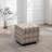 Multifunctional Gliding Ottoman, Upholstered Accent Footrest & Extra Seating For Living Room, Bedroom