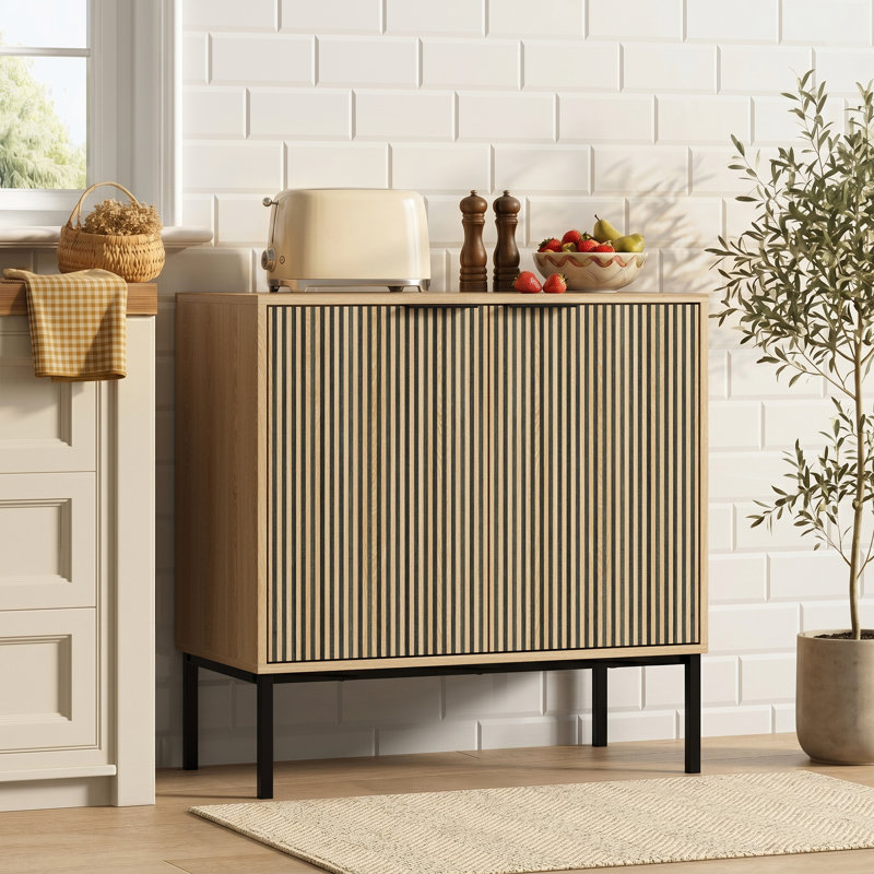 Meuble télé 31,5 po avec rangement, 31.5" H x 31.5" L x 15.7" W