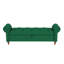 Banc de lit 63 po en velours vert-424682473