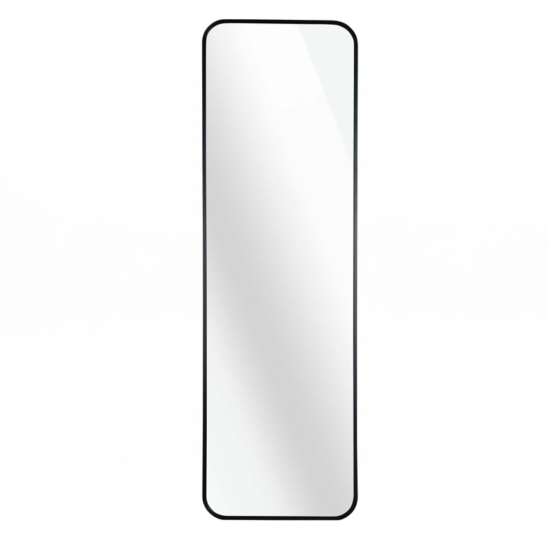 47 X 14"Door Mirror, Black
