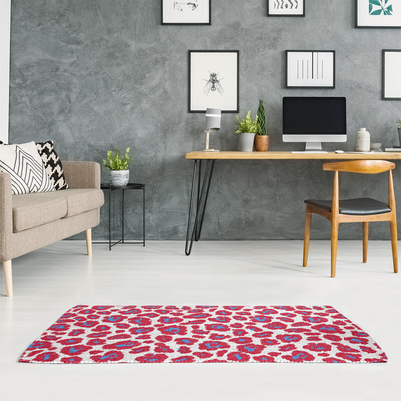 Animal Print Indoor Rug, Rectangle 4' x 6'