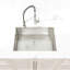 Stainless Steel Kitchen Sink, Single Bowl, Undermount Handmade Sink In Brushed Nickel, With Us Standard Drain And Hook