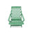 Pinecrest Fully Assembled All-Weather Outdoor Folding Lounge Chair and Table 3 Piece Set-2004598438