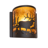 1 - Light Flush Mounted Sconce