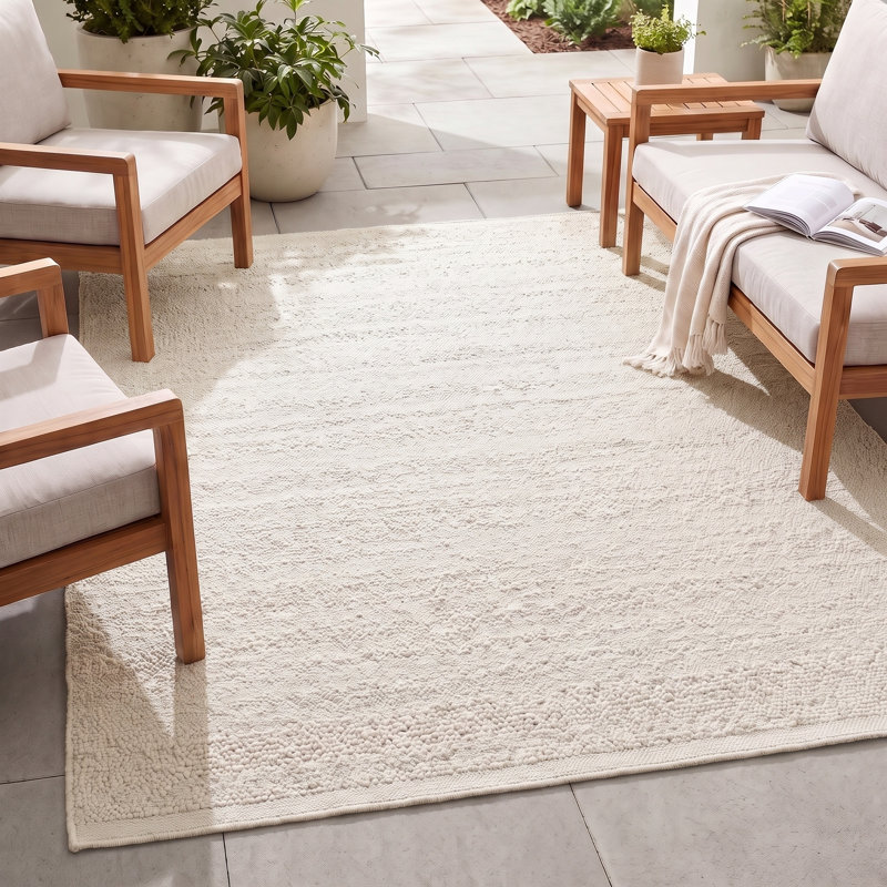 Jaipur Living Ore Handwoven Solid White Area Rug (2'x3'), Runner 3' x 8'