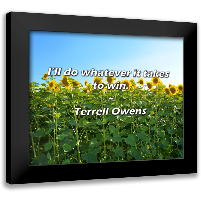 Citation de Terrell Owens: Je ferai tout ce qu'il faut pour gagner.