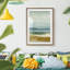 Ochre Outlook II -Framed Canvas-1597236593-1597236596