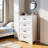 Masad 6 - Drawer Chest - Tall Dresser With Storage For Bedroom Or Entryway
