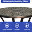 Table d'extérieur Denitta L 30,7 po x l 30,7 po