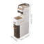 Plastic / Acrylic Bathroom Storage Furniture Set