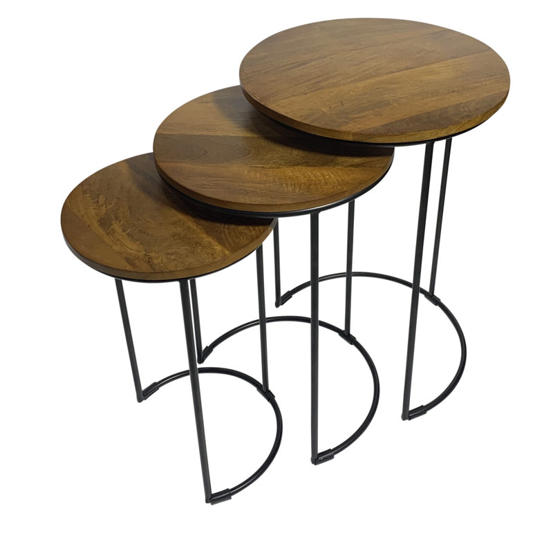 Ensemble de deux tables gigognes Normant