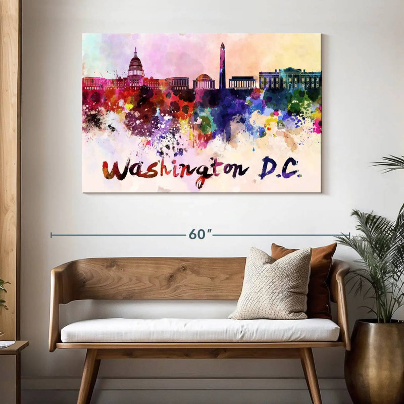 Ravi Washington Colors, 32" H x 48" W