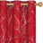 Silver Tree Branches Printed Pattern Blackout Grommet Curtains (Set Of 2)-32293056-32293066