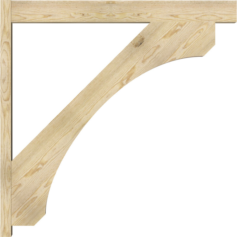 Legacy Block Perspector, P 44 po x H 44 po, Cèdre rouge de l'Ouest l 5 1/2 po (lisse)