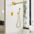 Rain Shower System,wall Mounted Shower Systems With Rain Shower And Handheld Spray Shower-105742326