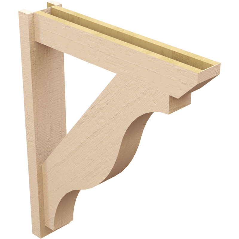 Bois de cèdre brut Funston Slat, H 36 po x l 6 po x P 30 po