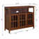 Bamard TV Stand with Storage Cabinets and Storage for TVs up to 55"