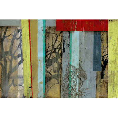 Woven Landscape I - Wrapped Canvas Print