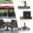 22 Lb. Resin Free Standing Umbrella Base