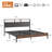 King Size Bed Frames With Upholstered Headboard-1412533891