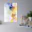 Ethereal Watercolor Flow Abstract Contemporary Modern Violet Wall Art Print 1 Piece Wrapped Canvas Wall Art-227248273