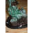 Jennings Two Parrots on a tree - Bronze Statue -  Size: 20"L x 12"W x 23"H. 