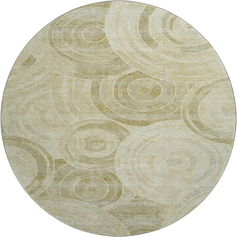 Premium Machine Washable Lubbers AMF1750 Geometric Rug
