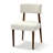 Upholstered Solid Wood Dining Chair Side Chair-1944860408-1944509487
