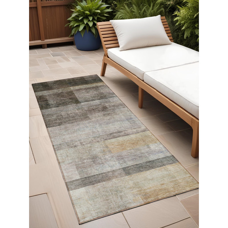 Tapis de couloir d'extérieur 8 po