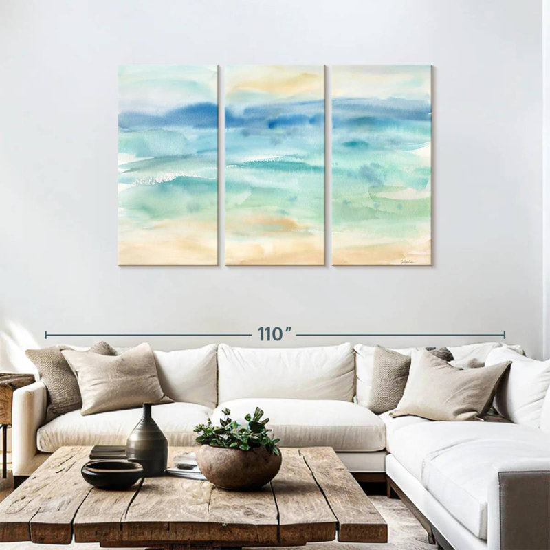 Avery Abstract Seascape I, 48" H x 74" W