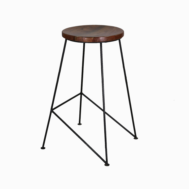 Solid Wood Counter Stool