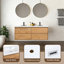 Meuble-lavabo élégant-165574212