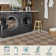 Vilena Herringbone Pattern Washable Area Rug - Chic Textured Design for Living Room, Bedroom, or Entryway Decor