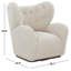Chaise pivotante Galloway Teddy-531347969