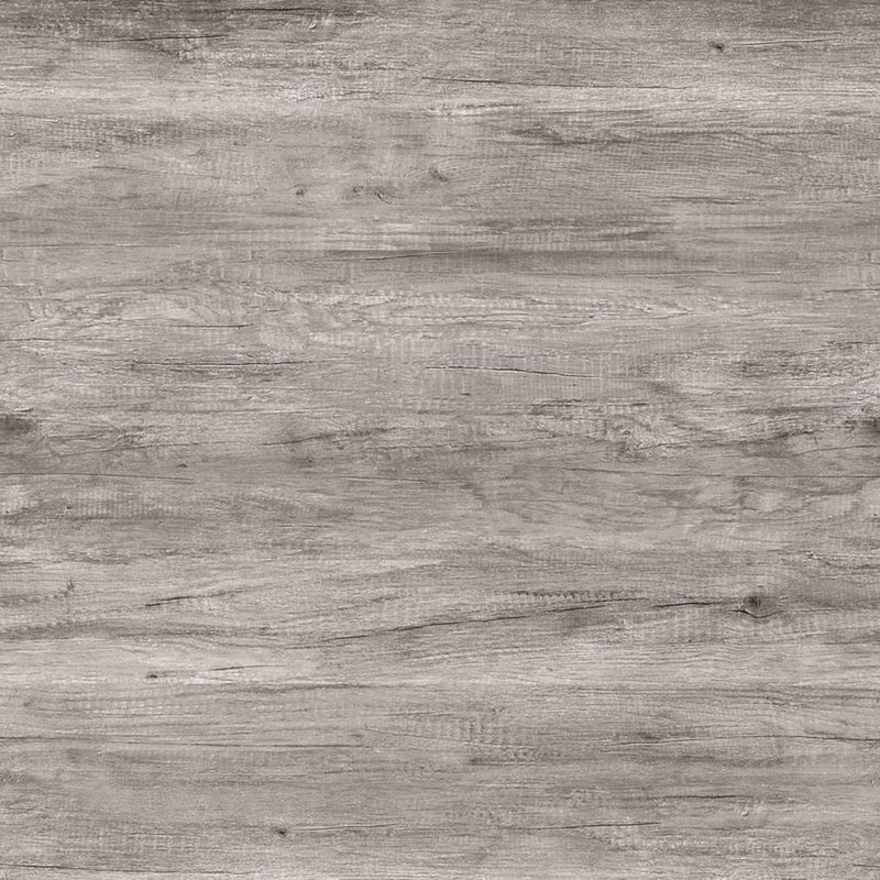 Bibliothèque à 4 tablettes avec bois de grève gris et finition noire