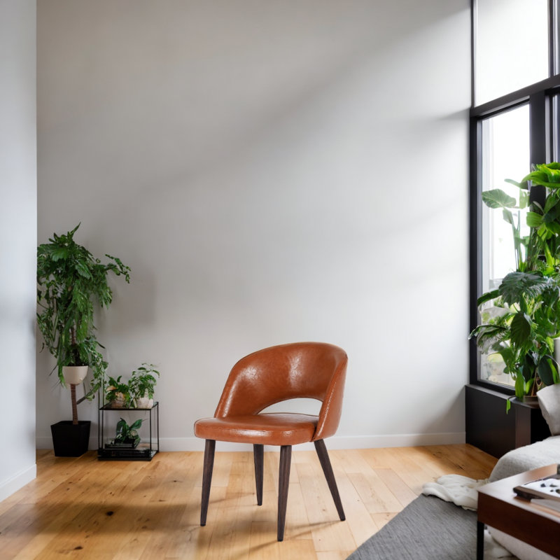 Chaise Cutive, Brun clair